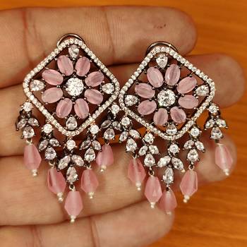 Pink danglers-drops 1