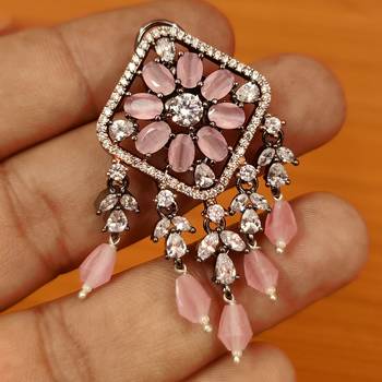 Pink danglers-drops 2