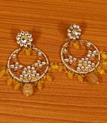 Yellow danglers-drops