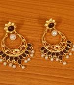 Black danglers-drops