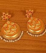 Orange danglers-drops