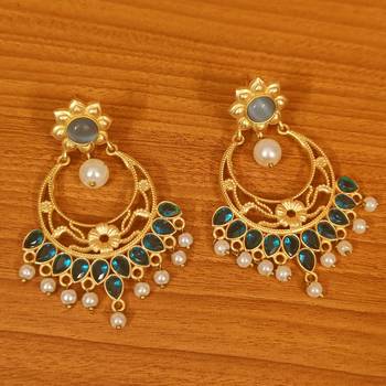Turquoise danglers-drops 1