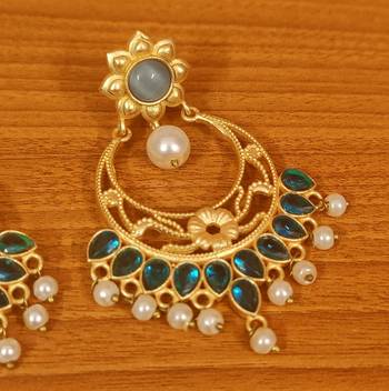 Turquoise danglers-drops 2
