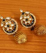 Black danglers-drops