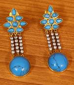 Turquoise danglers-drops