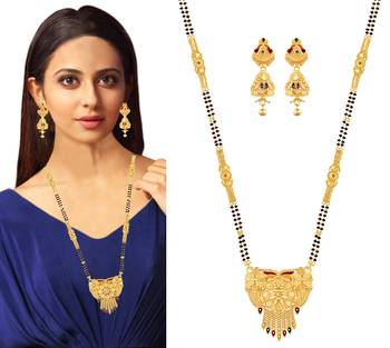 Multicolor zircon  mangalsutra 5