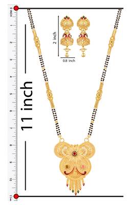 Multicolor zircon   mangalsutra 3
