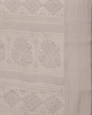 Sareemall Grey Festive Brasso Brasso Saree With Unstitched Blouse 3