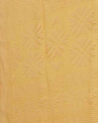Sareemall Orange Festive Brasso Brasso Saree With Unstitched Blouse 3