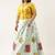 Plus Size Women Sky Net Embroidered Semi-Stitched Lehenga & Unstitched Blouse with Dupatta