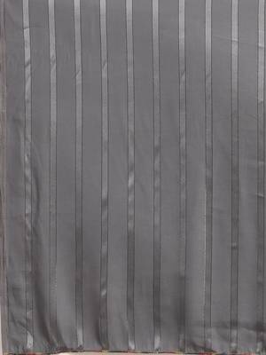 Sareemall Grey Casual Japan Satin Printed Saree With Unstitched Blouse 3