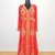 Red Moroccan Kaftan With Sun-proof hijab