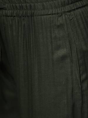 green plain rayon kurta-suits 6