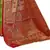 Green woven banarasi silk saree with blouse