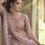 Opium Mauve purple Thread, zari, dori and Sequins embroidered net Semi Stitched wedding Lehenga