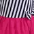 Pink cotton printed stitched   dress