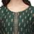 Women's Dark Green Rayon Foil Printed Stitched Anarkali Kurta(KTN-328