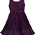 Purple Lycra  printed stitched   dress