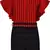 Red Lycra  printed stitched   dress