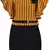 Yellow Lycra  printed stitched   dress