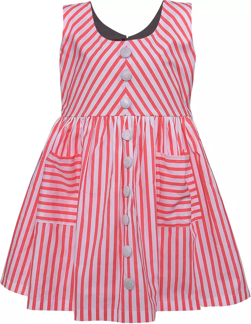 Multicolor cotton printed stitched   dress