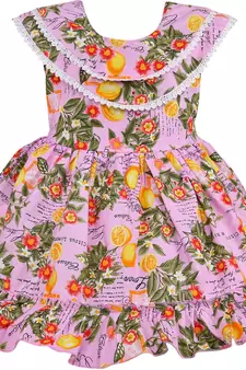 Multicolor cotton printed stitched   dress