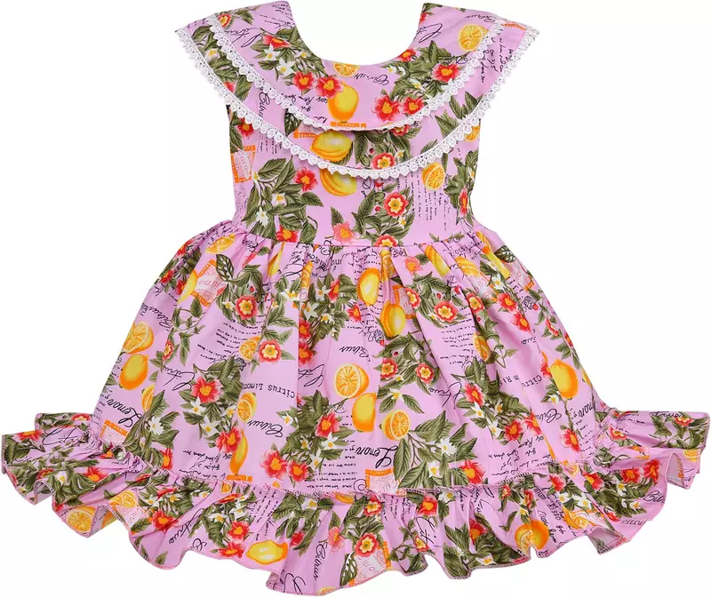 Multicolor cotton printed stitched   dress