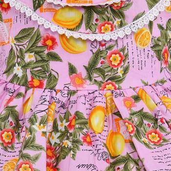 Multicolor cotton printed stitched   dress 3