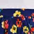 blue cotton printed stitched   dress