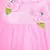 Pink cotton printed stitched   dress