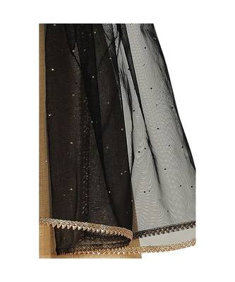 Net Black Women Dupatta 3
