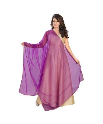 Net Brinjal Women Dupatta 1