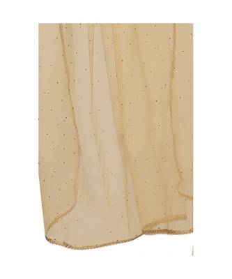 Net Gold Dupatta for Women 2
