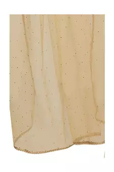 Net Gold Dupatta for Women