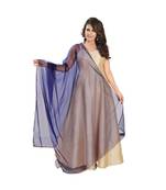 Net Navy Blue Women Dupatta