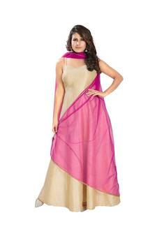 Net Purple Women Dupatta