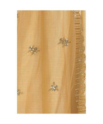 Muhenera Net Gold Women Dupatta-DP-75 3
