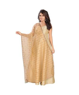 Net Gold Women Dupatta 1
