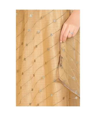 Net Gold Women Dupatta 2