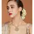 Multi chained White and Gold Necklace