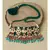 Turquoise Drops Multi color Necklace with Silk Thread