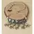 Meenakari Dark Blue and Light Blue Necklace Set