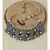 Grey Hexagon Carved Stones Necklace