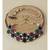 Multi Colored Hexagon Carved Stones Necklace
