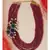 Multi Carved Stones Neckalce with red agate beads