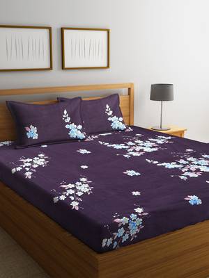 Florida Polycotton Double Bed Sheet (230x245 CM) 1