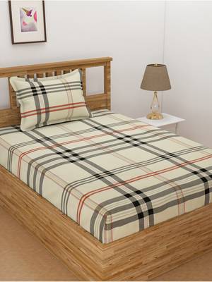 Florida Polycotton Single Bed Sheet (230x155 CM) 1