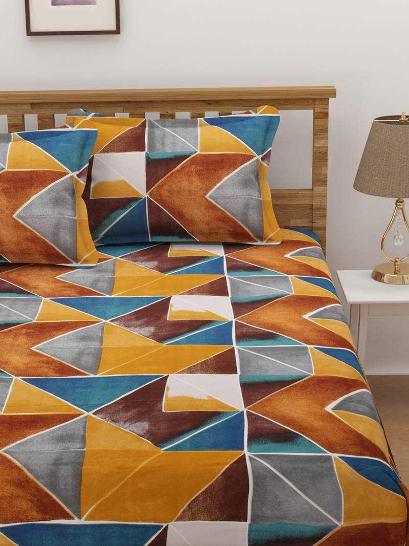 Florida Polycotton Double Bed Sheet (230x245 CM)