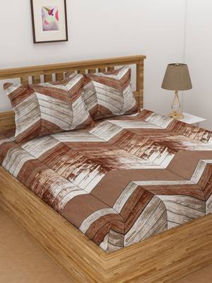 Florida Microfibre King Bed Sheet (230x275 CM) 1