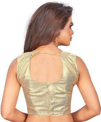 Black embroidered silk saree with blouse 3